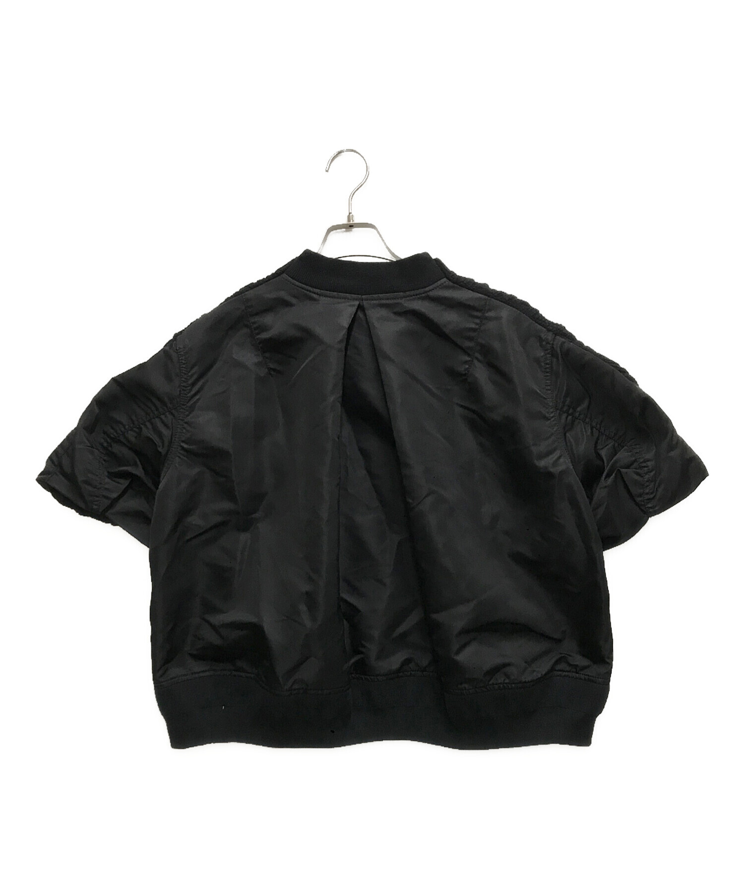 中古・古着通販】sacai (サカイ) Nylon Twill Mix Knit Pullover 