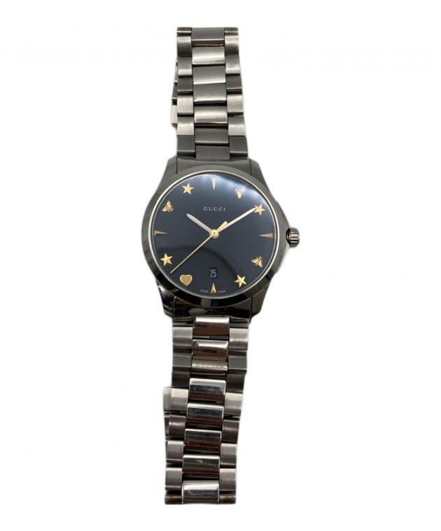 中古・古着通販】GUCCI (グッチ) デジタルウォッチ ブラック｜ブランド