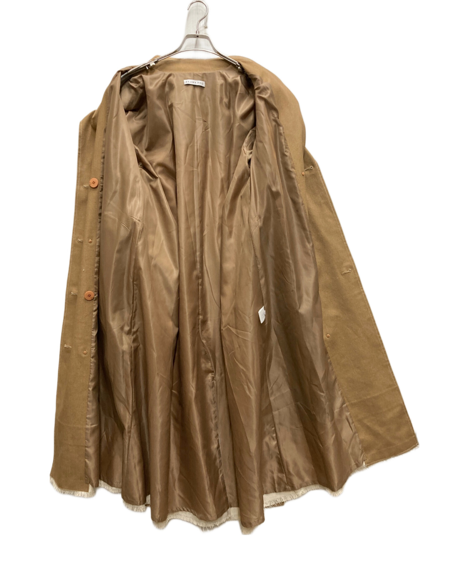 【未使用✨】REJINA PYO ベージュ レザートレンチコート ロングコート 中古・古着通販】REJINA PYO (レジーナ ピョウ) レイヤード