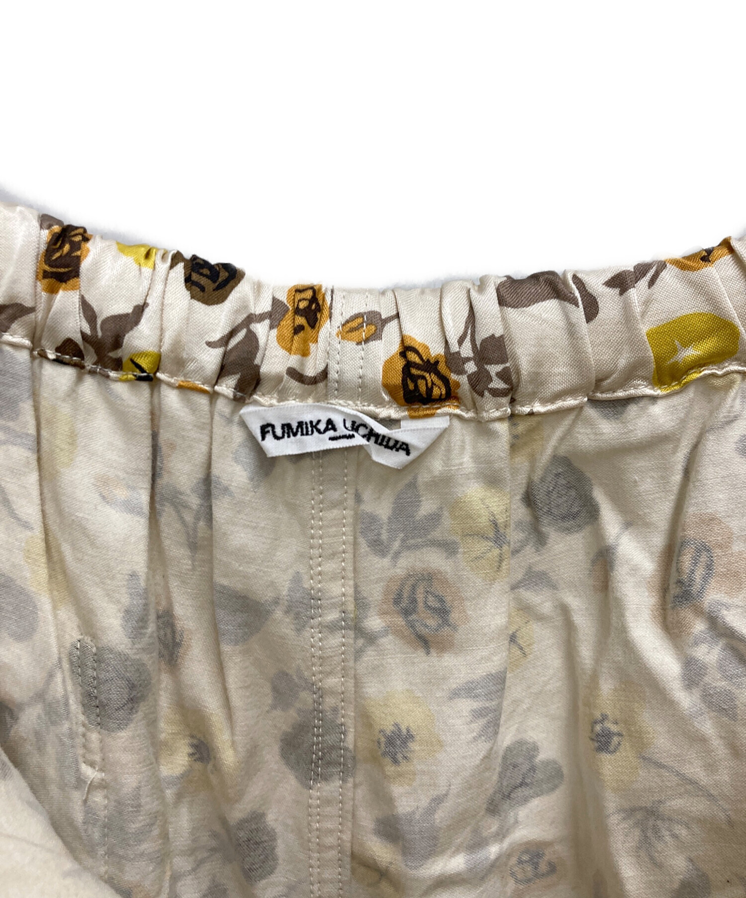 中古・古着通販】FUMIKA UCHIDA (フミカウチダ) FLOWER PRINTED PANTS