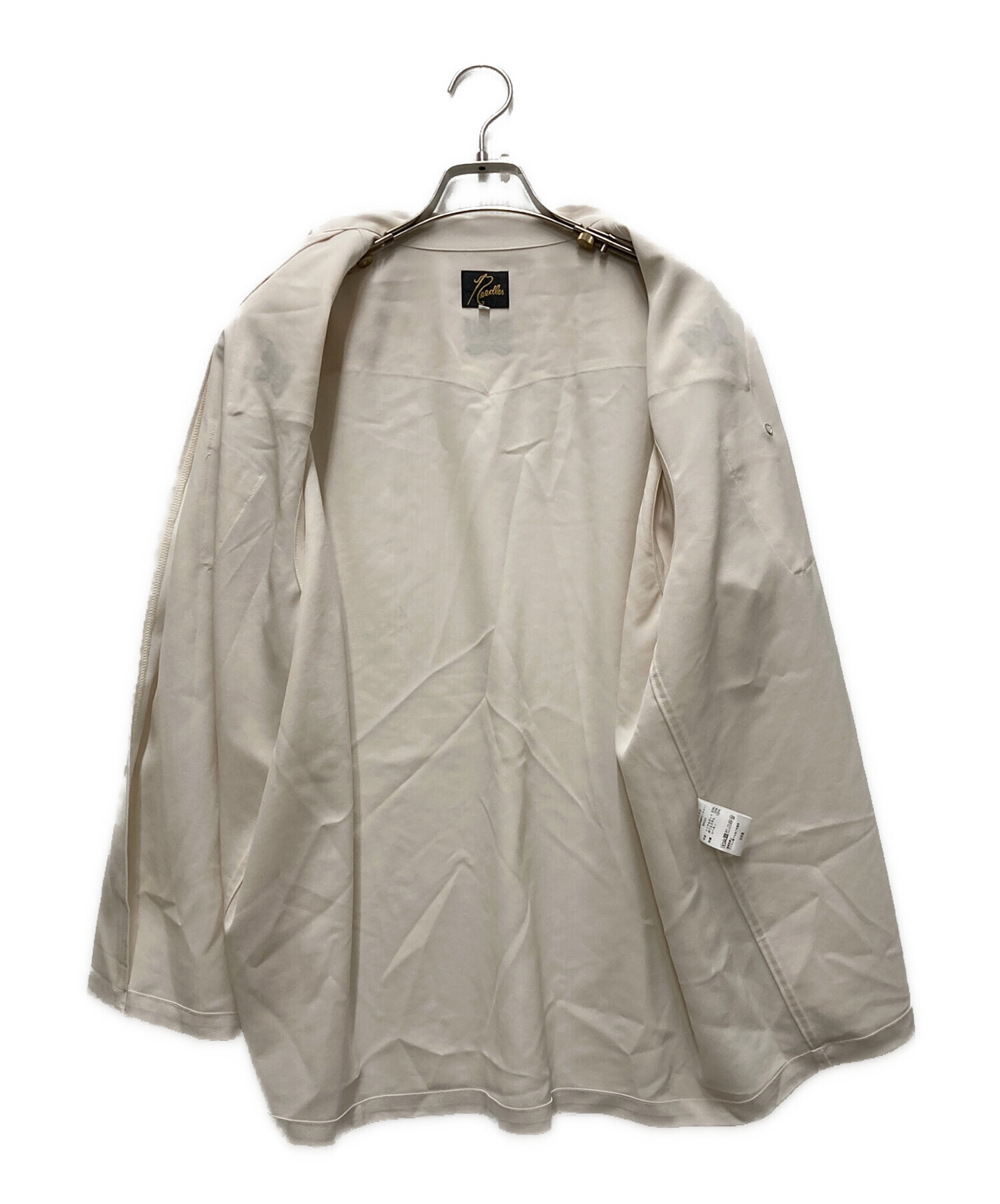 【m118】くまさん⭐️プロフ確認お願いします。　90s WILSONS 中古・古着通販】Needles (ニードルズ) Cow Boy S/S Shirt ホワイト
