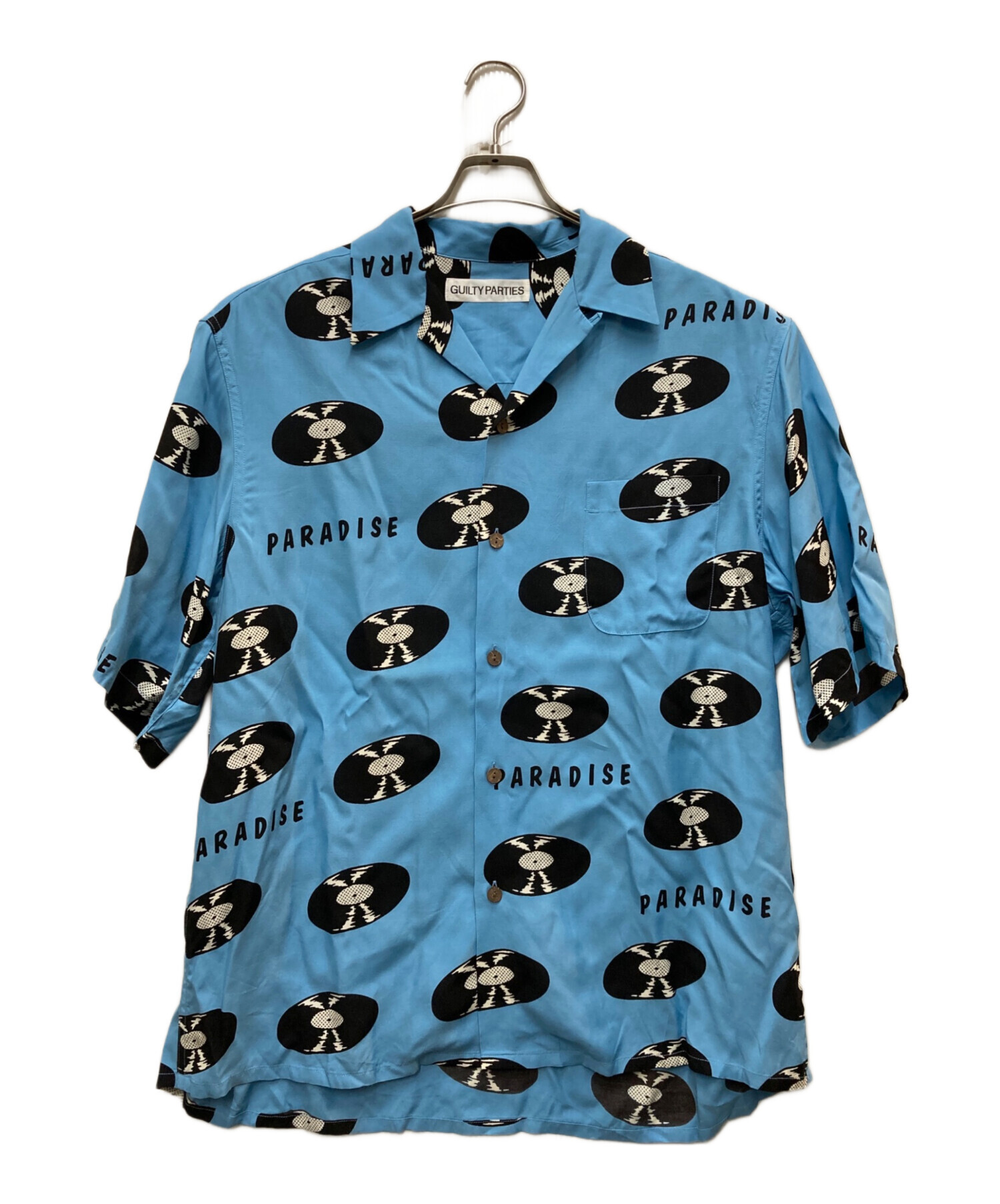 中古・古着通販】WACKO MARIA (ワコマリア) RECORDS HAWAIIAN SHIRT S