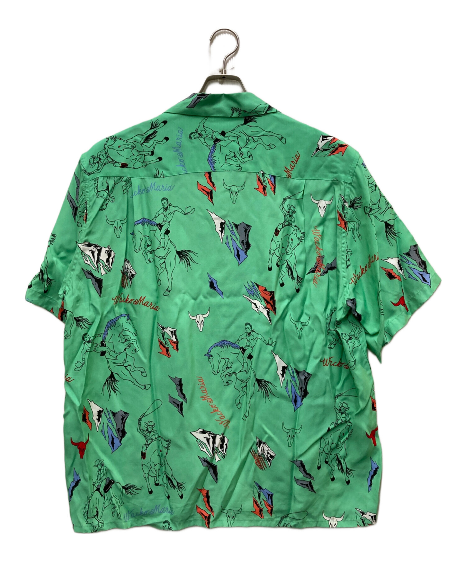 中古・古着通販】WACKO MARIA (ワコマリア) HAWAIIAN SHIRT グリーン