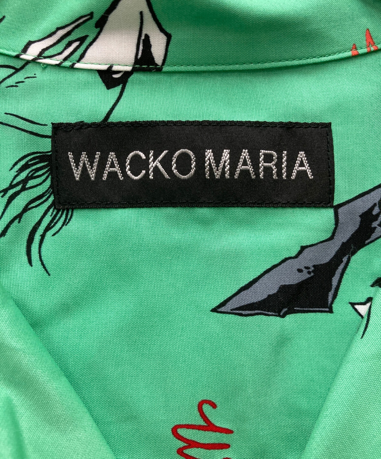 中古・古着通販】WACKO MARIA (ワコマリア) HAWAIIAN SHIRT グリーン