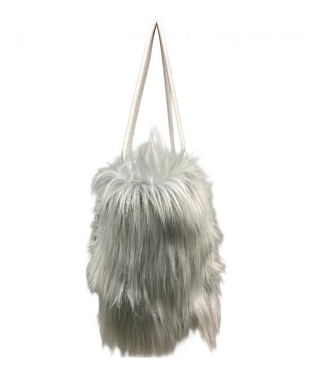 sculptor fluffy slouchy satin bag グレー 中古・古着通販】SCULPTOR (スカルプター) fluffy slouchy satin bag