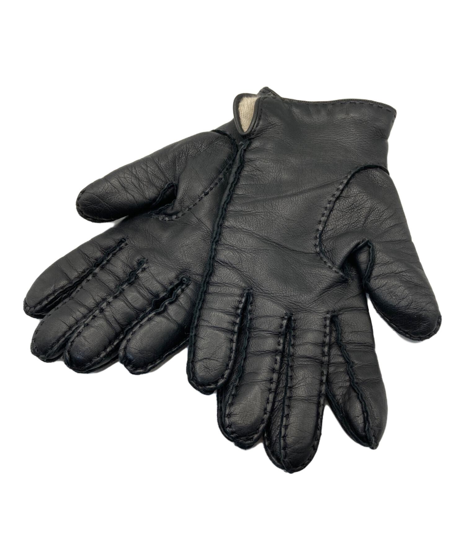 中古・古着通販】GUCCI (グッチ) GGマーモント ラムレザーグローブ