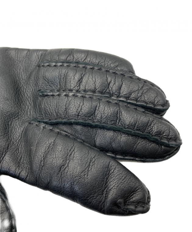 中古・古着通販】GUCCI (グッチ) GGマーモント ラムレザーグローブ