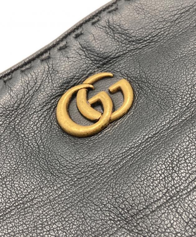 中古・古着通販】GUCCI (グッチ) GGマーモント ラムレザーグローブ