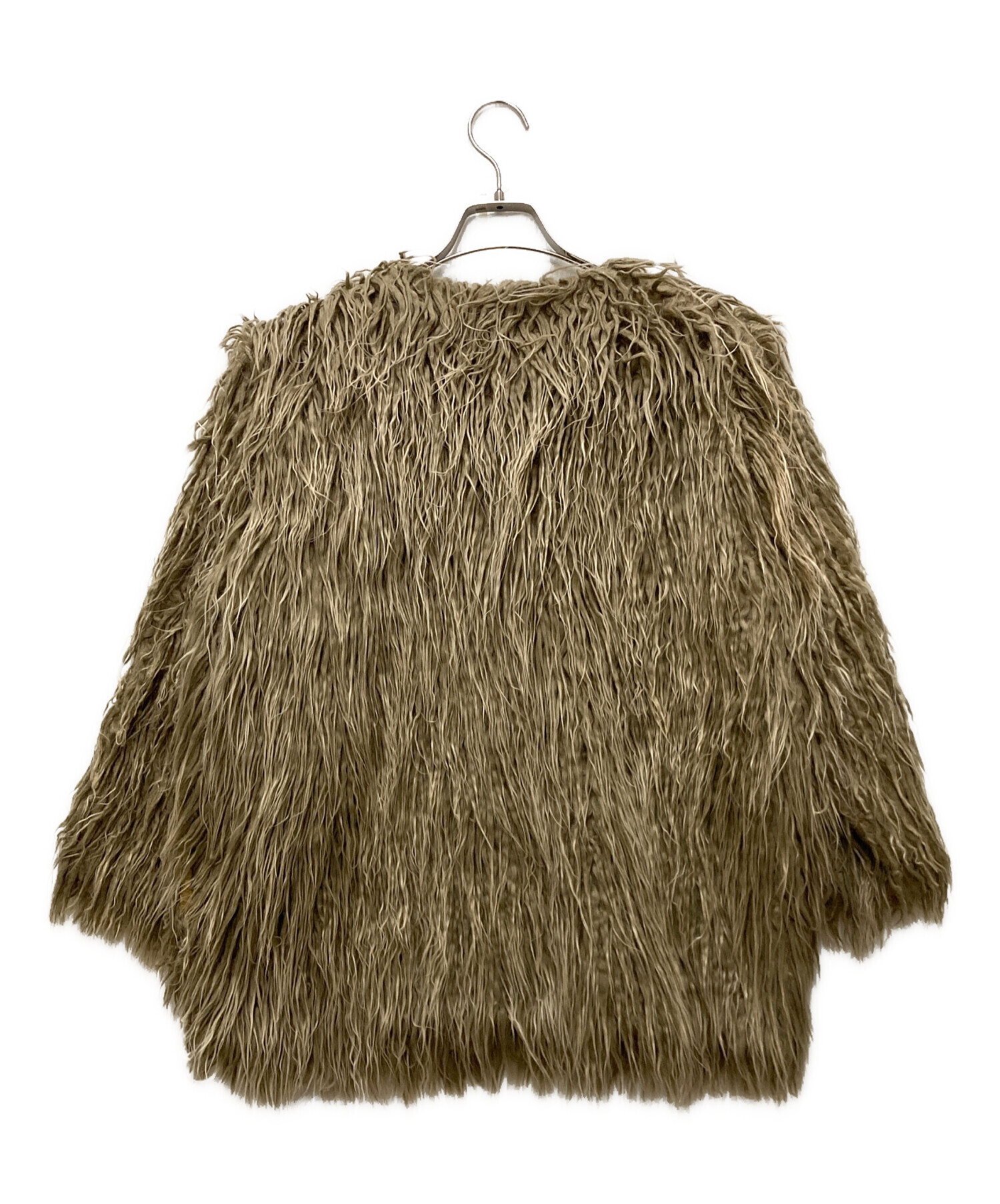 fumie tanaka フミエタナカ　ベージュ　ファーコート 中古・古着通販】FUMIE=TANAKA (フミエタナカ) エコファーコート