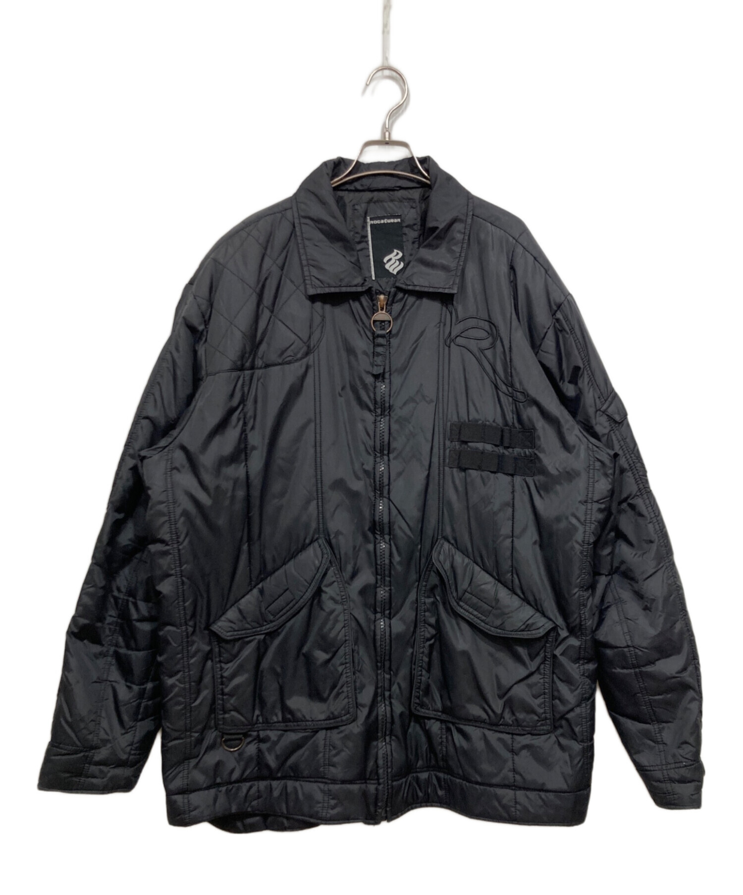 中古・古着通販】ROCA WEAR (ロカウェア) パデッドジャケット ブラック