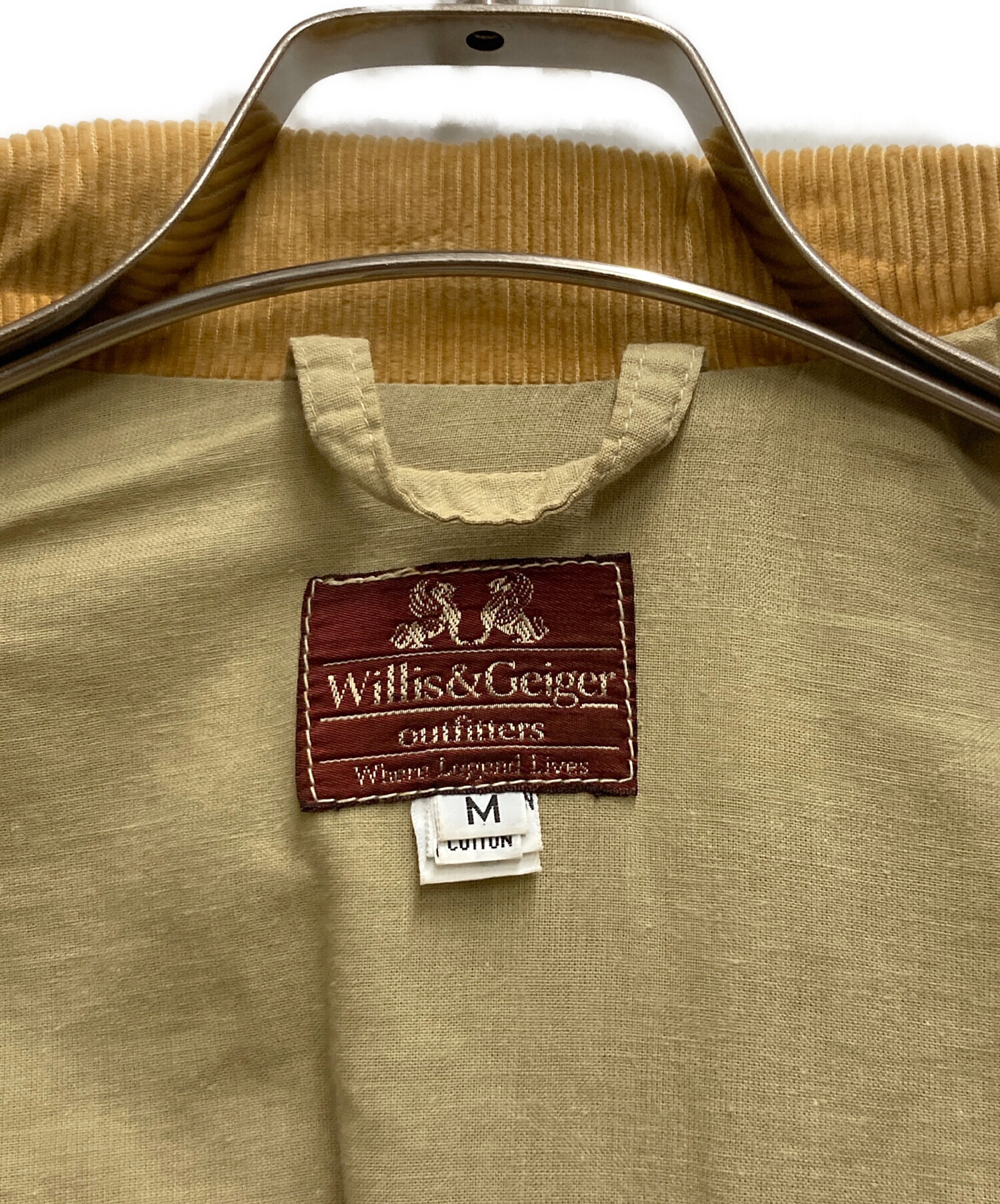 中古・古着通販】WILLIS&GEIGER (ウィルスガイガー) 80`Sコーズカラー