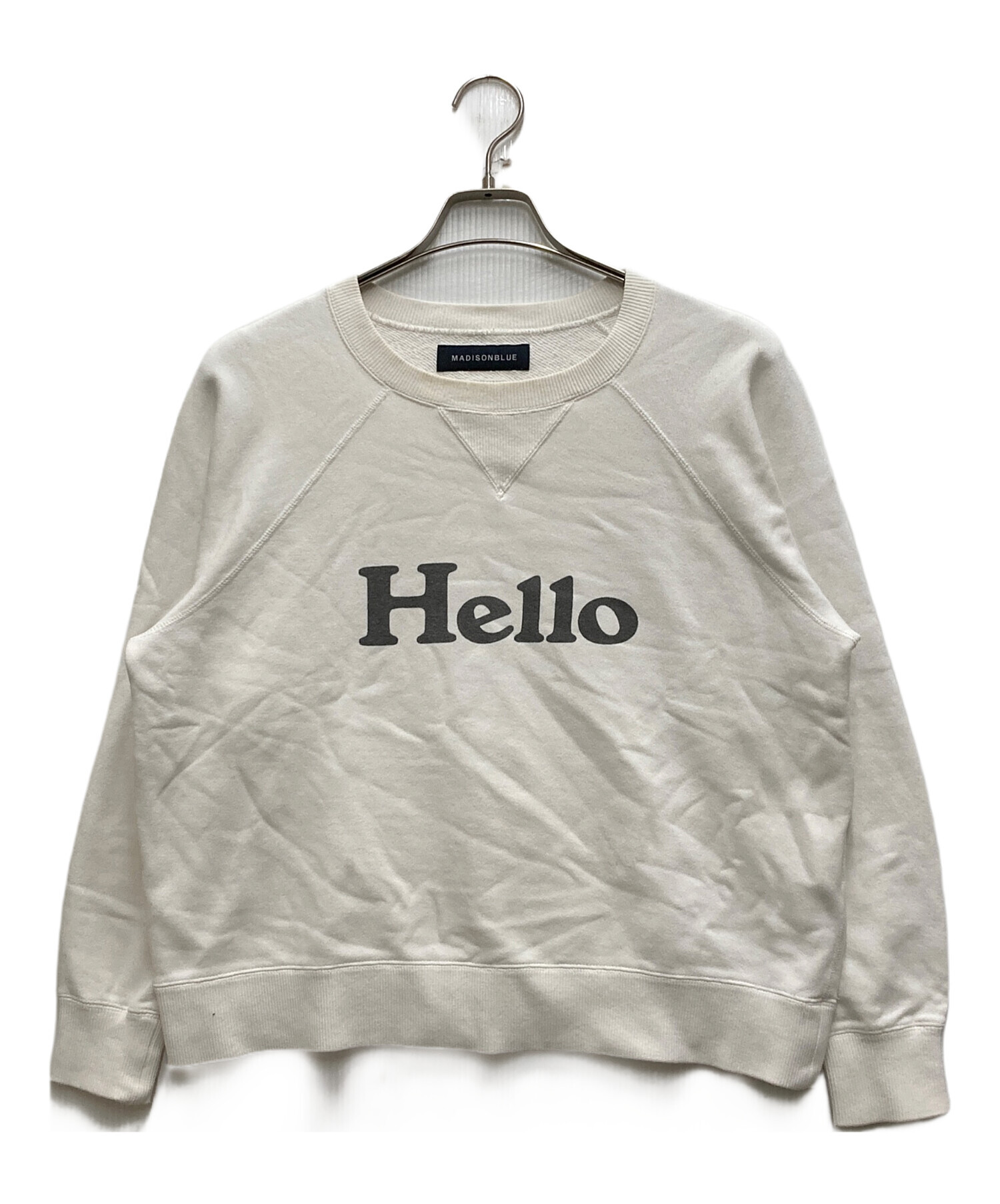 中古・古着通販】MADISON BLUE (マディソンブルー) ロゴトレーナー