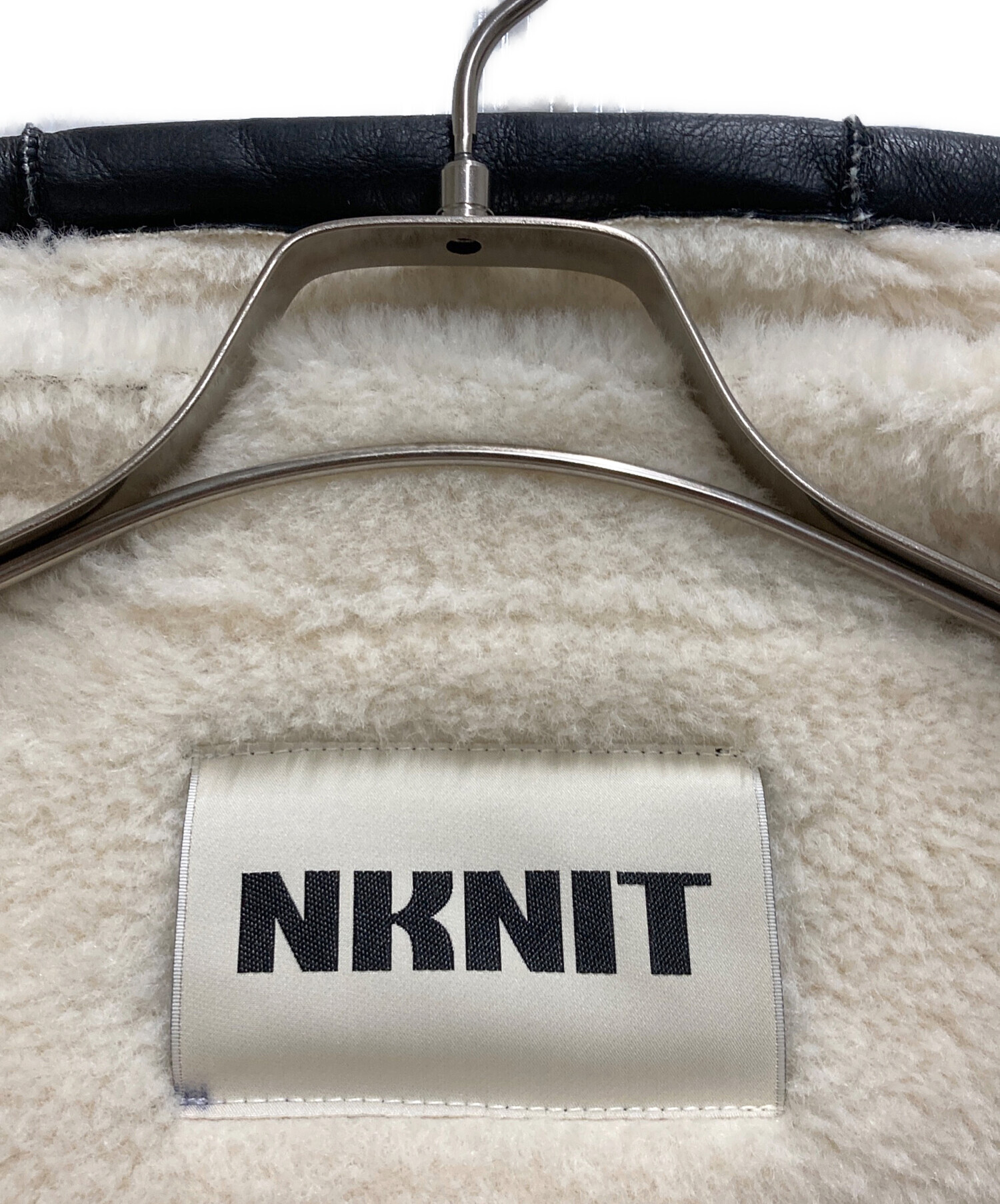 【新品】NKNIT vegan mouton hooded zip jacket 本日価格 Vegan Mouton Hooded Zip Jacket - メルカリ