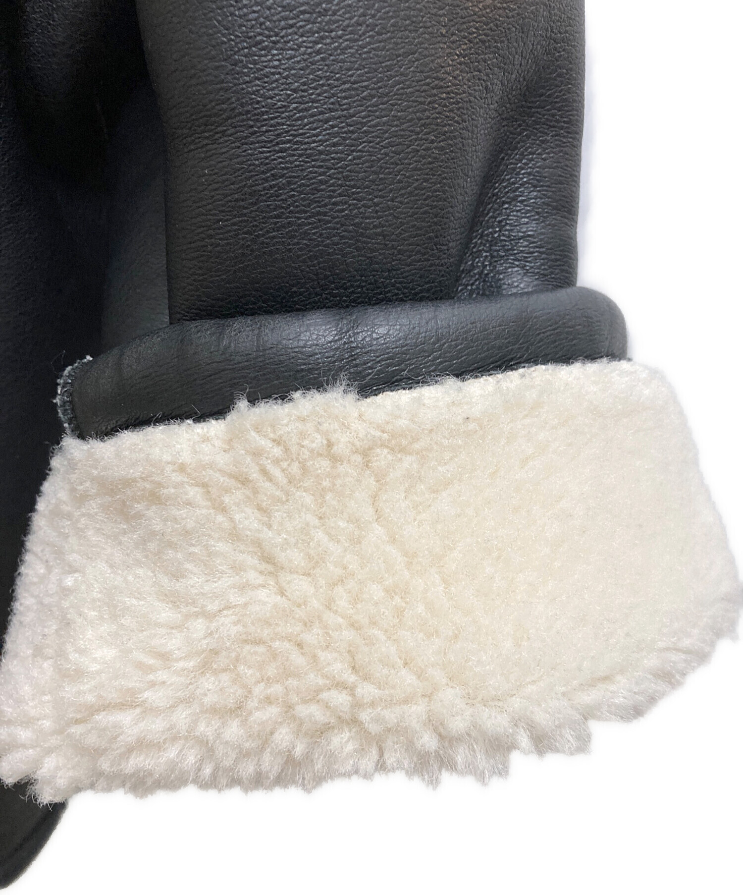 中古・古着通販】NKNIT (ンニット) Vegan Mouton Hooded Zip