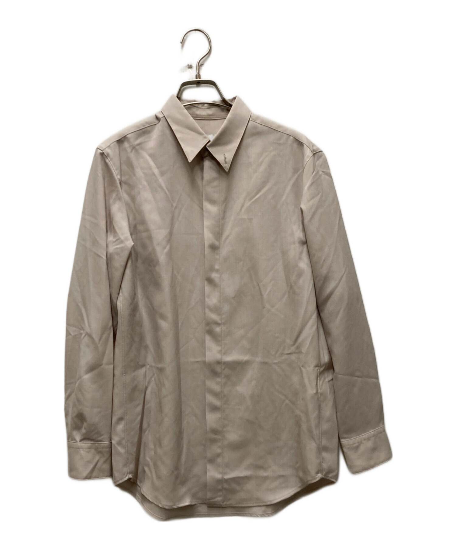 中古・古着通販】OVERCOAT (オーバーコート) Wool Shirt グレー サイズ 