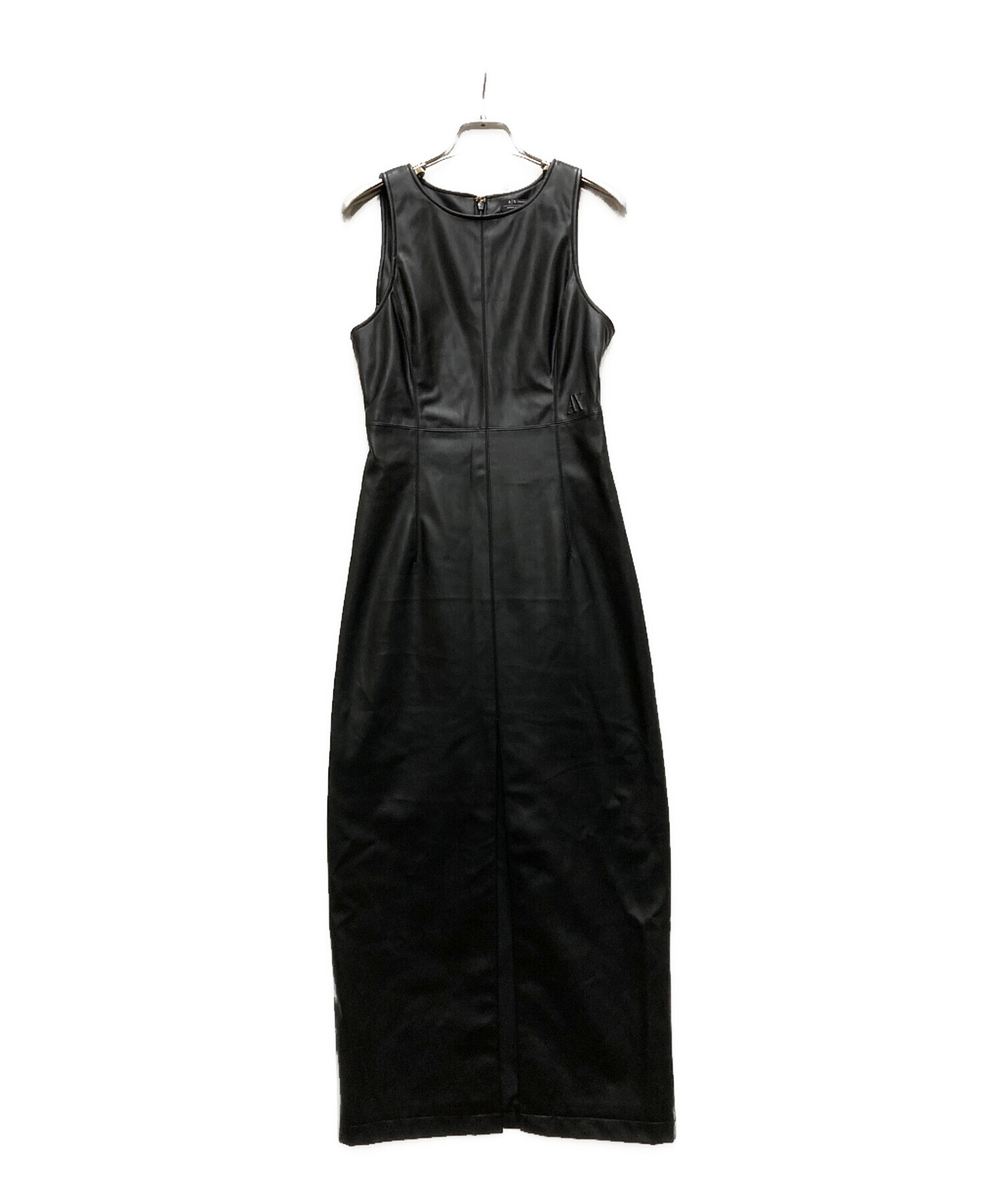 アルマーニエクスチェンジ　フェイクレザーワンピース 中古・古着通販】ARMANI EXCHANGE (アルマーニ エクスチェンジ