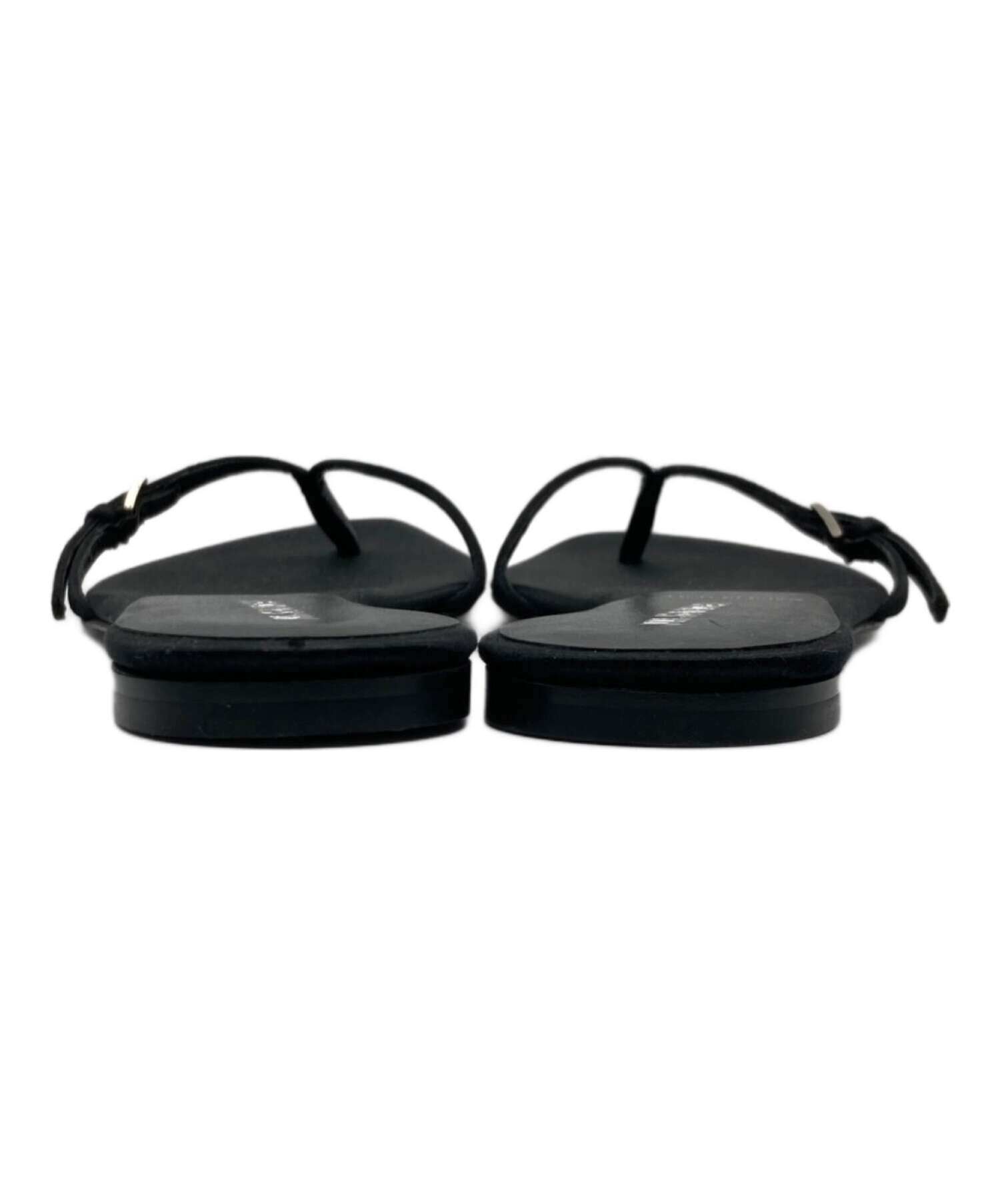 中古・古着通販】JIL SANDER (ジルサンダー) サンダル ブラック サイズ