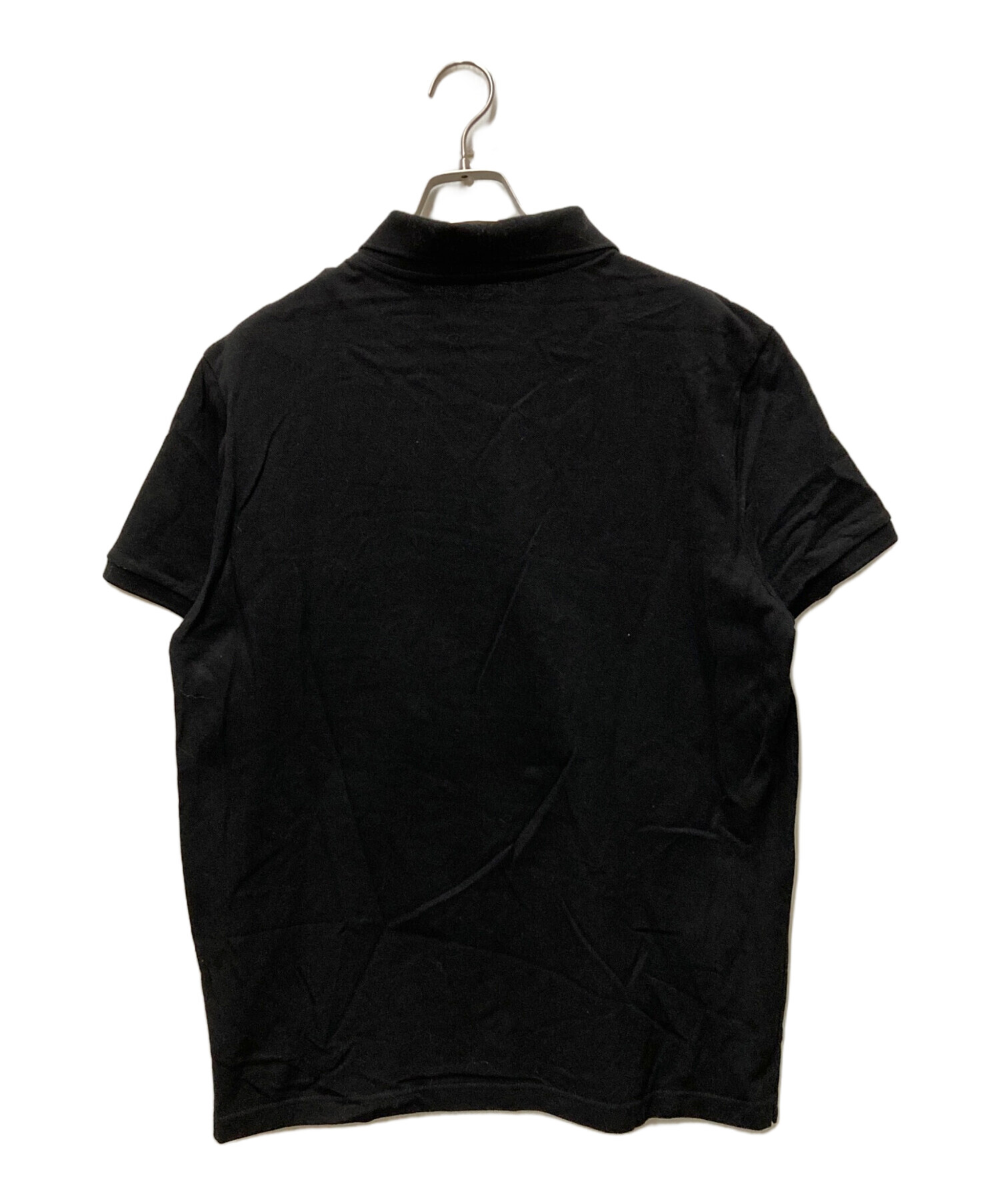 中古・古着通販】MONCLER (モンクレール) ポロシャツ ブラック サイズ