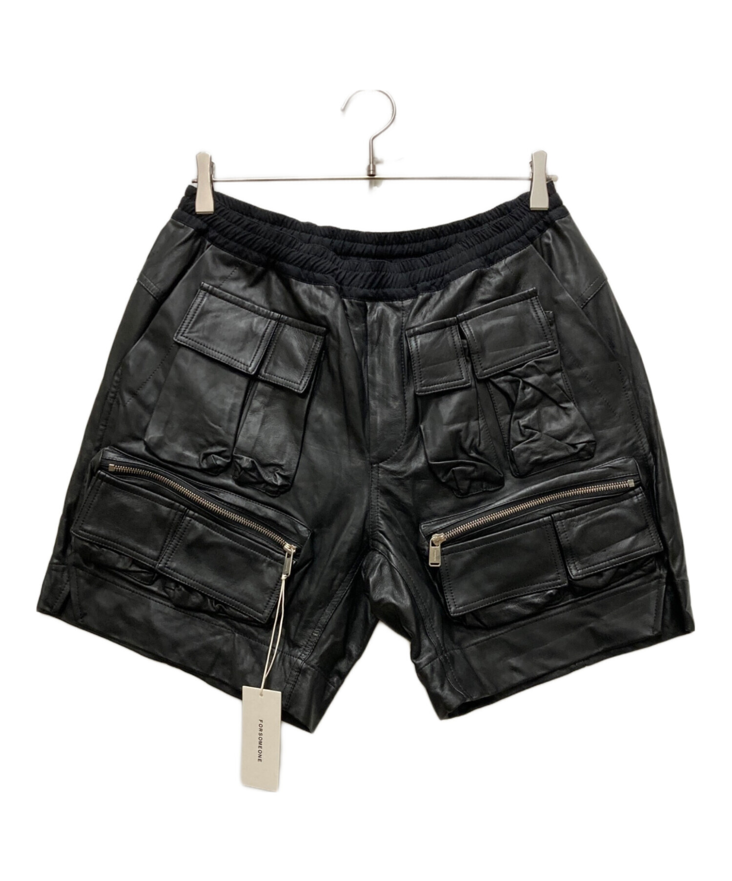 中古・古着通販】FORSOMEONE (フォーサムワン) TACTICS SHORTS LEATHER