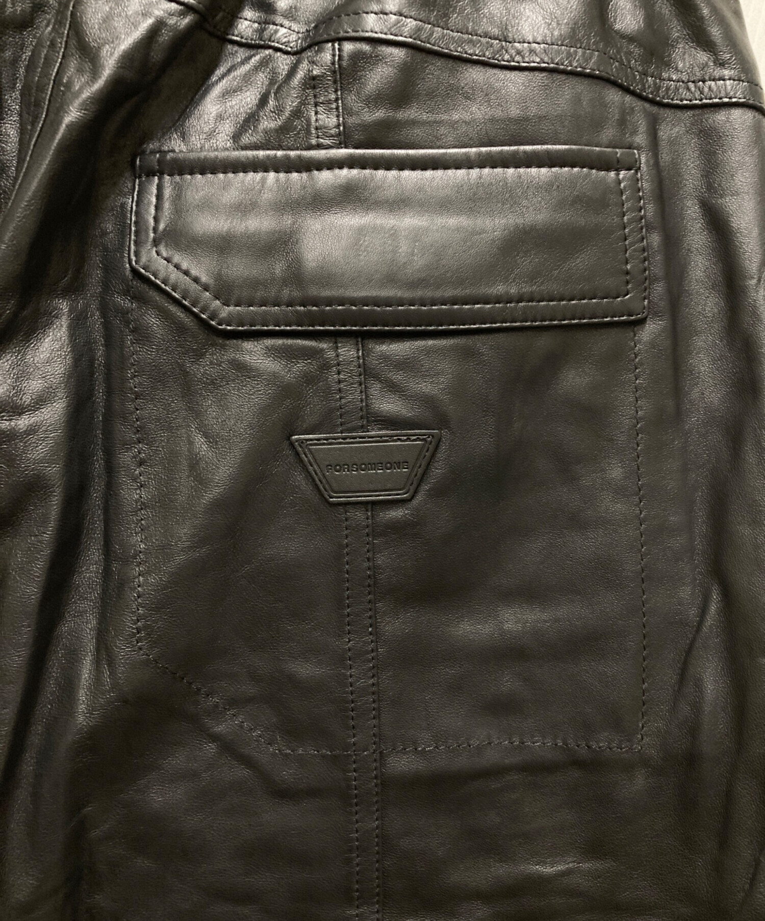中古・古着通販】FORSOMEONE (フォーサムワン) TACTICS SHORTS LEATHER
