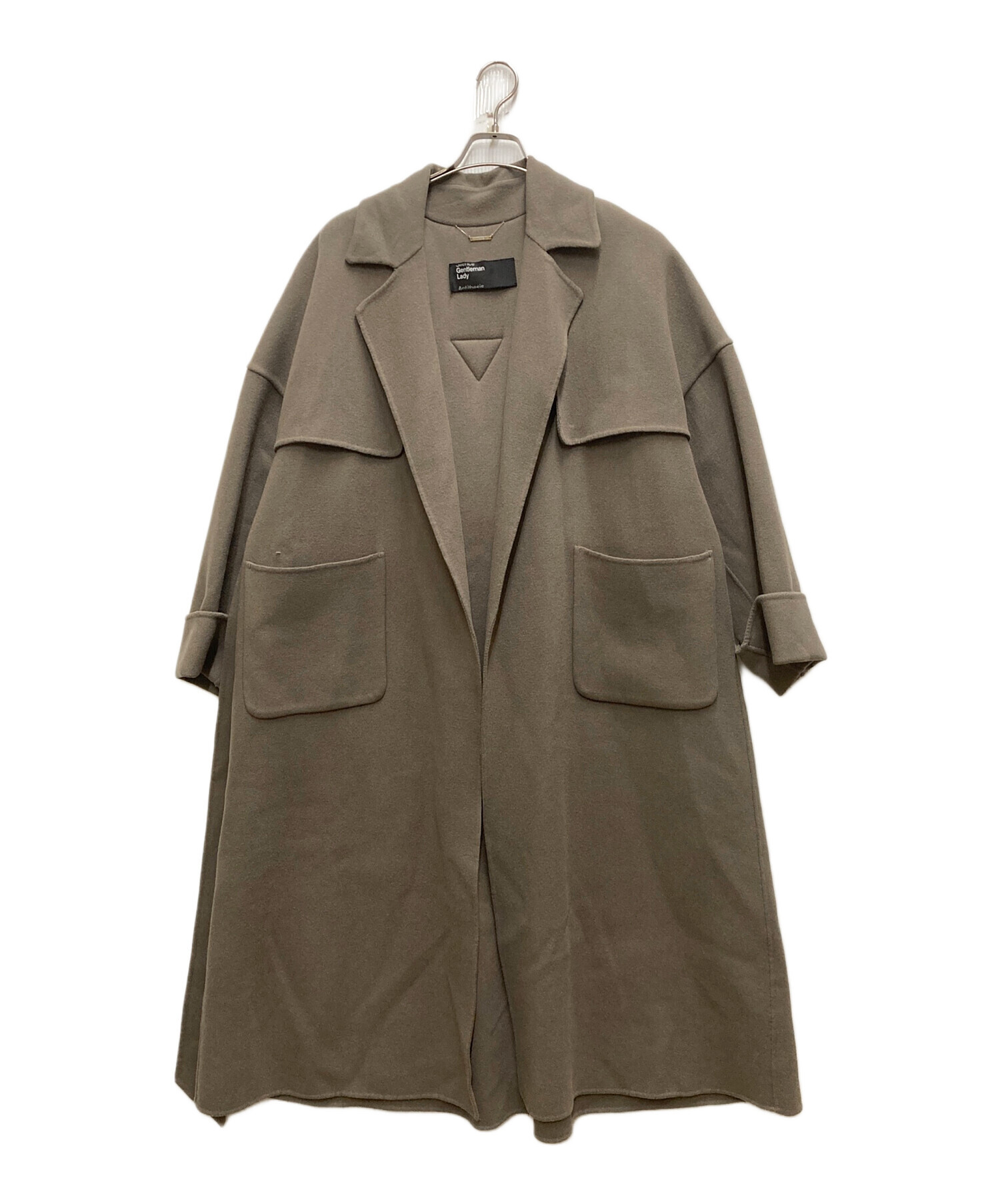 中古・古着通販】CHAOS (カオス) スーペリアダブルコート グレー