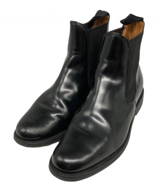 中古・古着通販】SANDERS (サンダース) サイドゴアブーツ ブラック