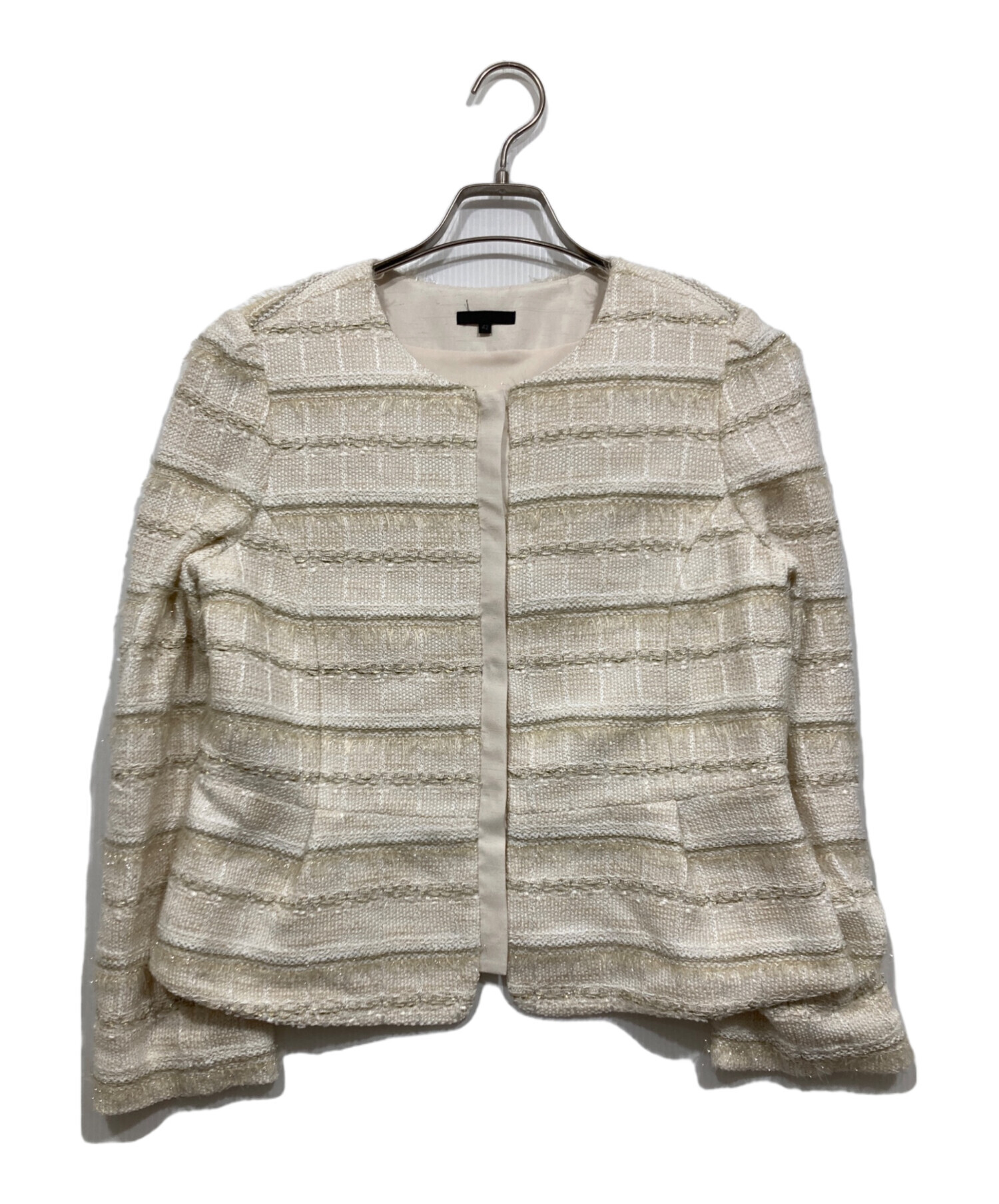 中古・古着通販】TO BE CHIC (トゥービーシック) ツイードジャケット 