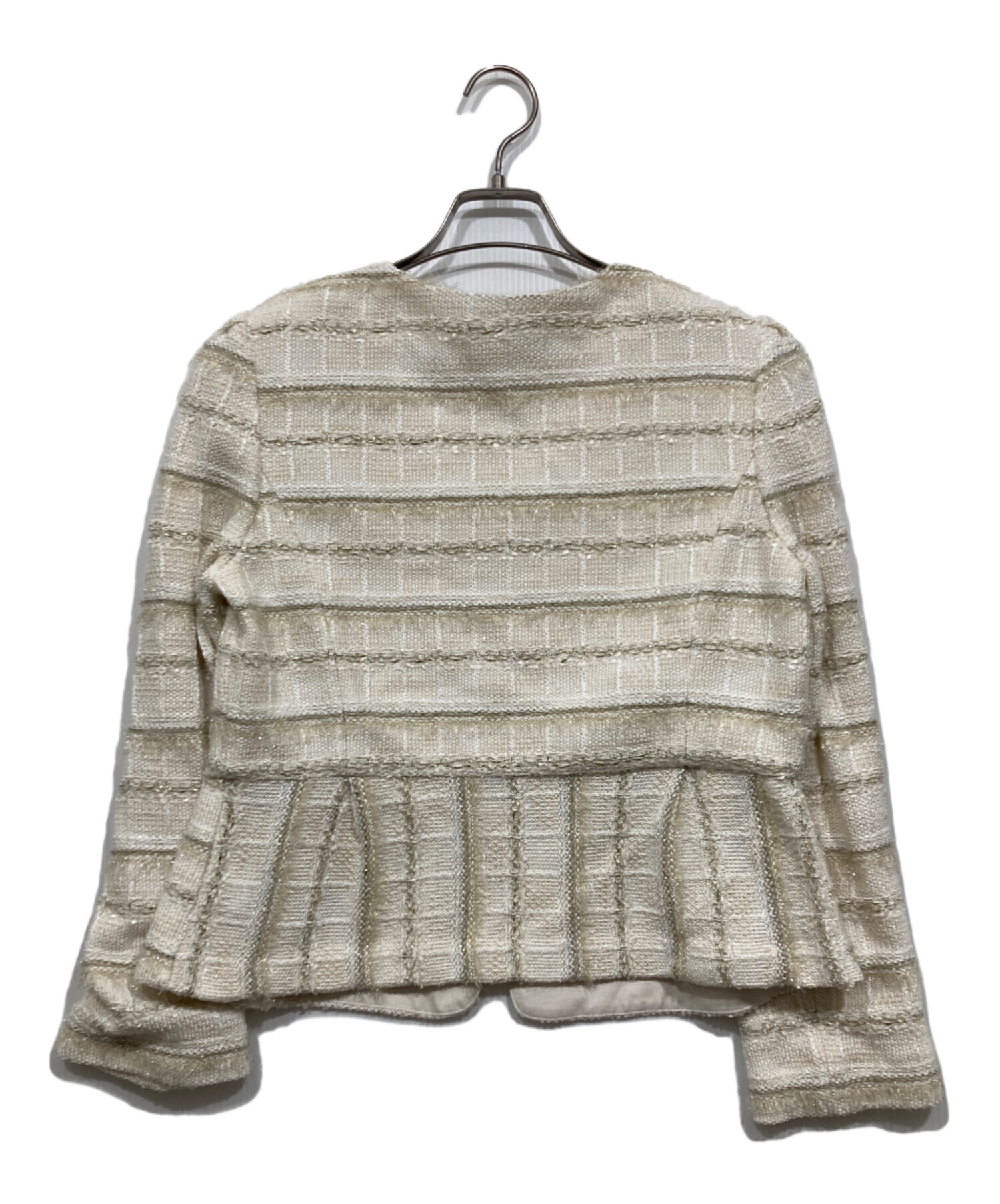 中古・古着通販】TO BE CHIC (トゥービーシック) ツイードジャケット 