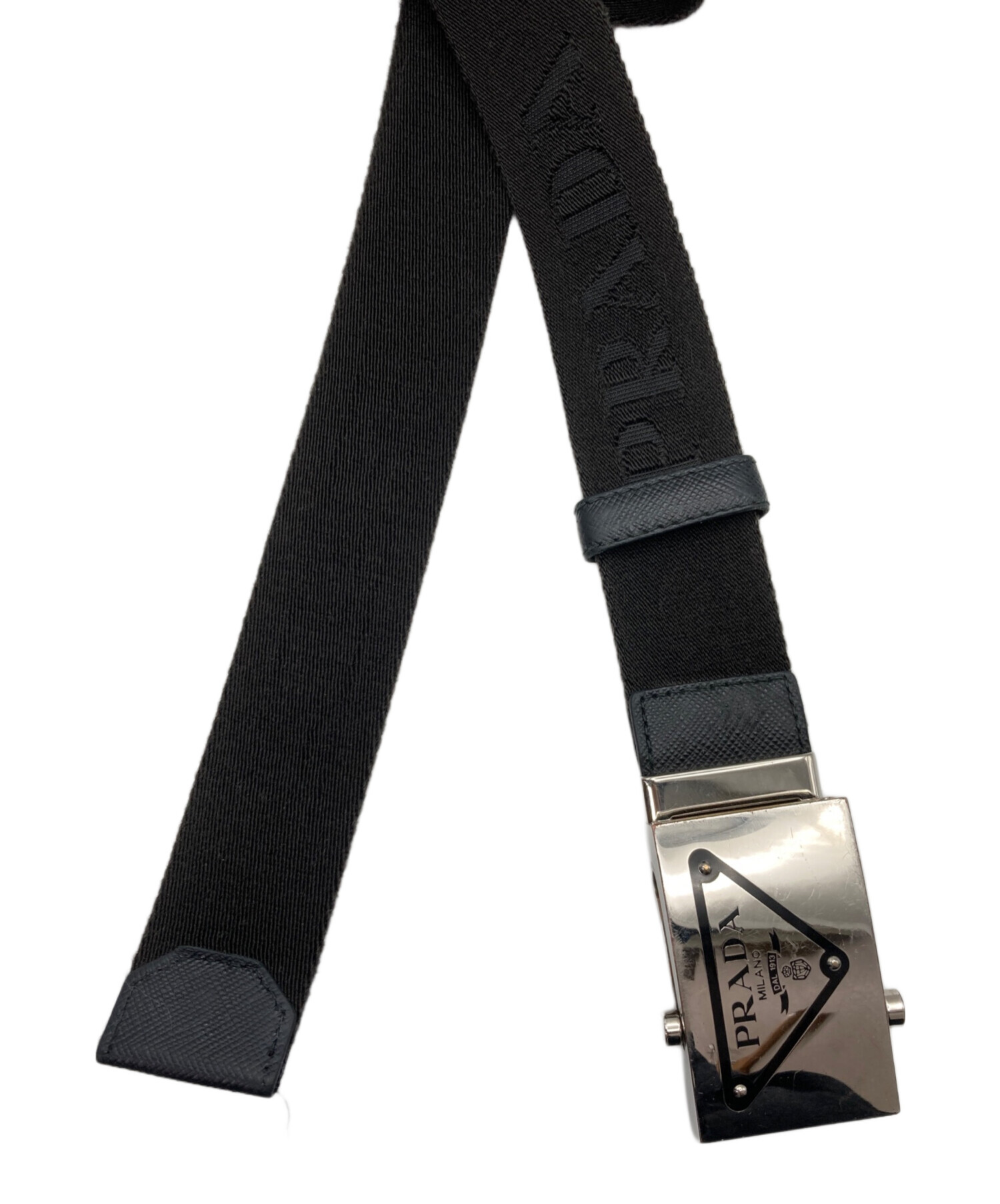 PRADA ナイロン ガチャベルト レア 格安出品 PRADA ナイロン ガチャ
