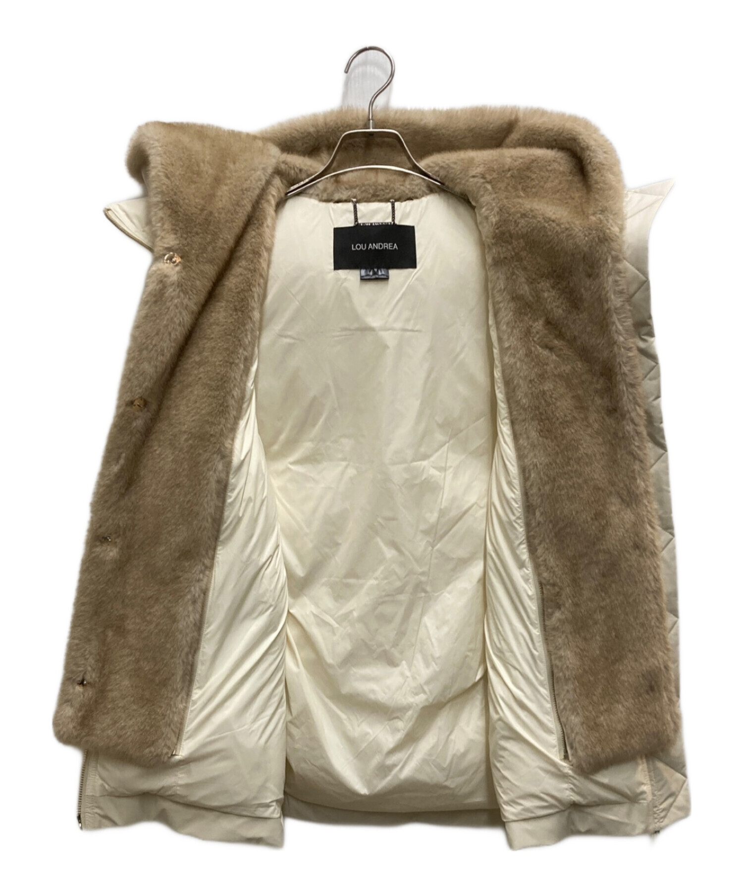 中古・古着通販】LOU ANDREA (ルーアンドレア) FAKE MINK VEST