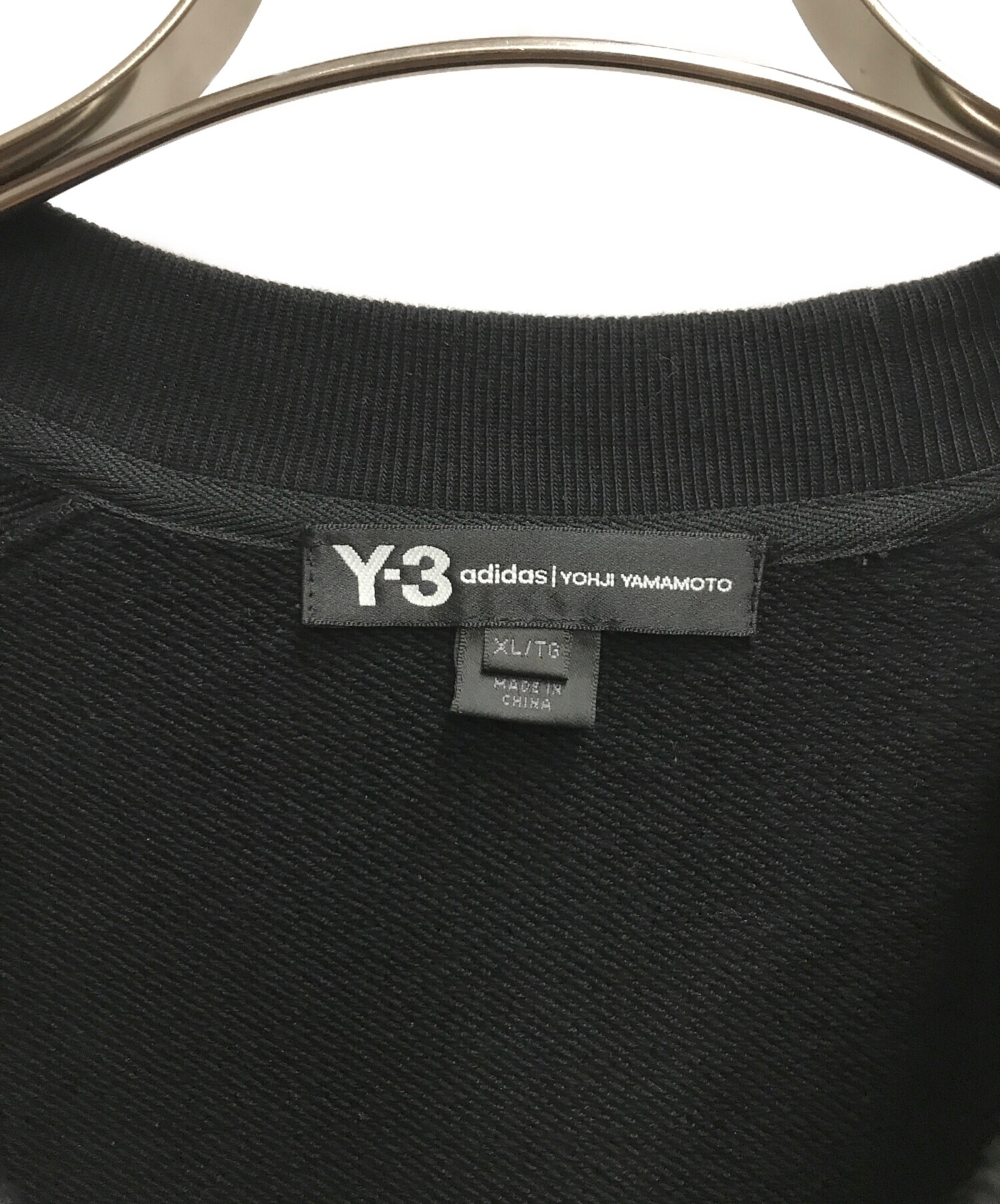 中古・古着通販】Y-3 (ワイスリー) スカル刺繍スウェット ブラック 