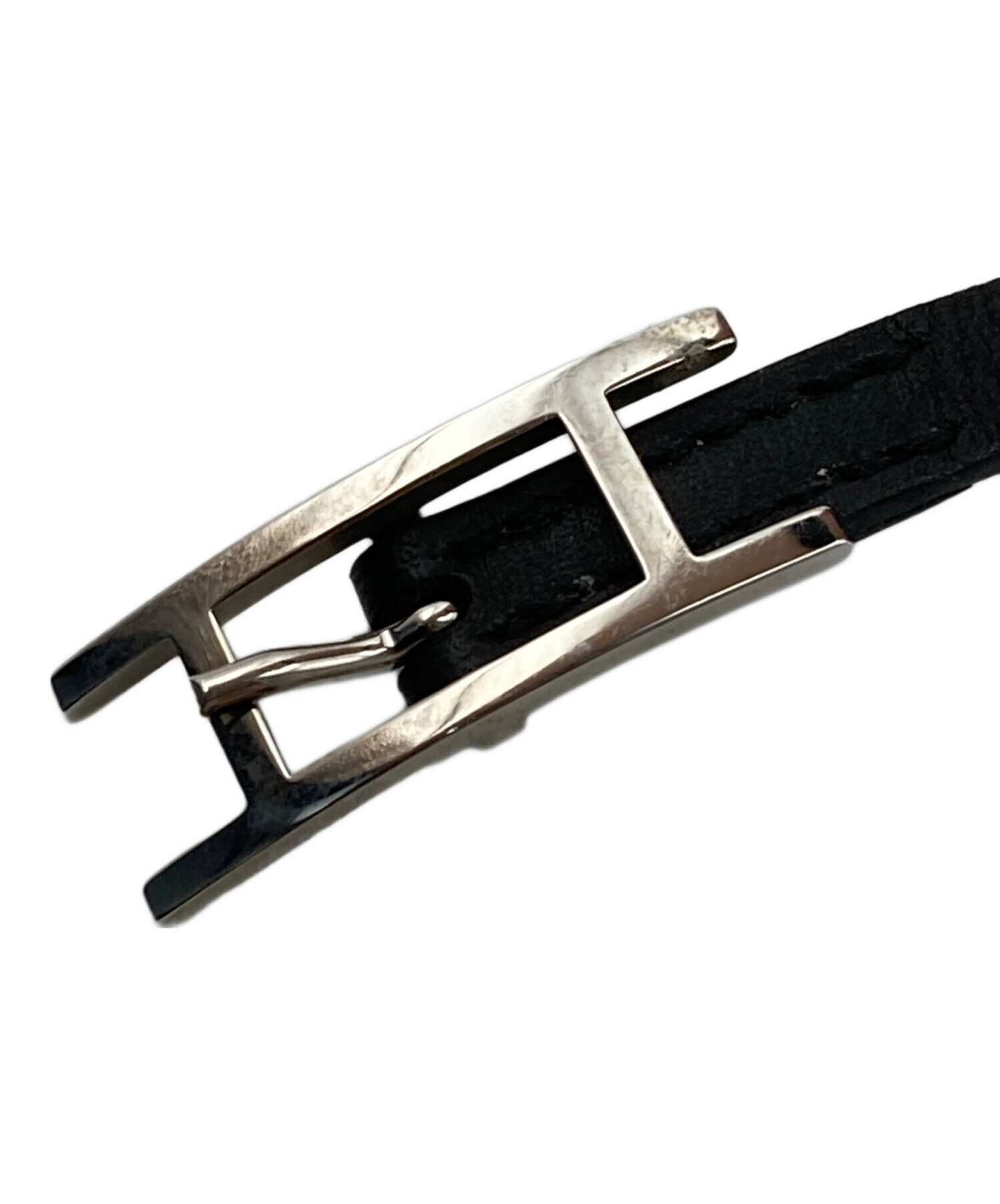 中古・古着通販】HERMES (エルメス) アピ3 レザーブレスレット 