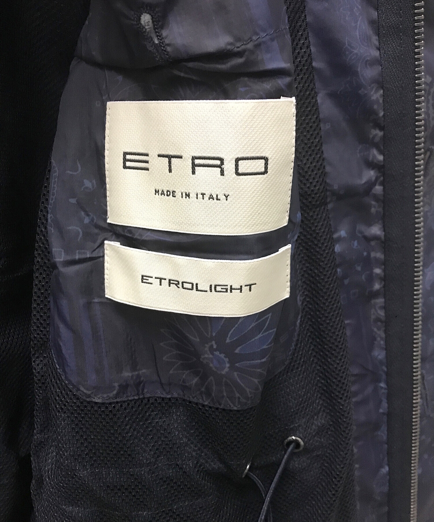 中古・古着通販】ETRO (エトロ) ペイズリー柄ナイロンジャケット