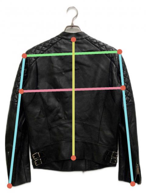 中古・古着通販】DSQUARED2 (ディースクエアード) バイカーレザー