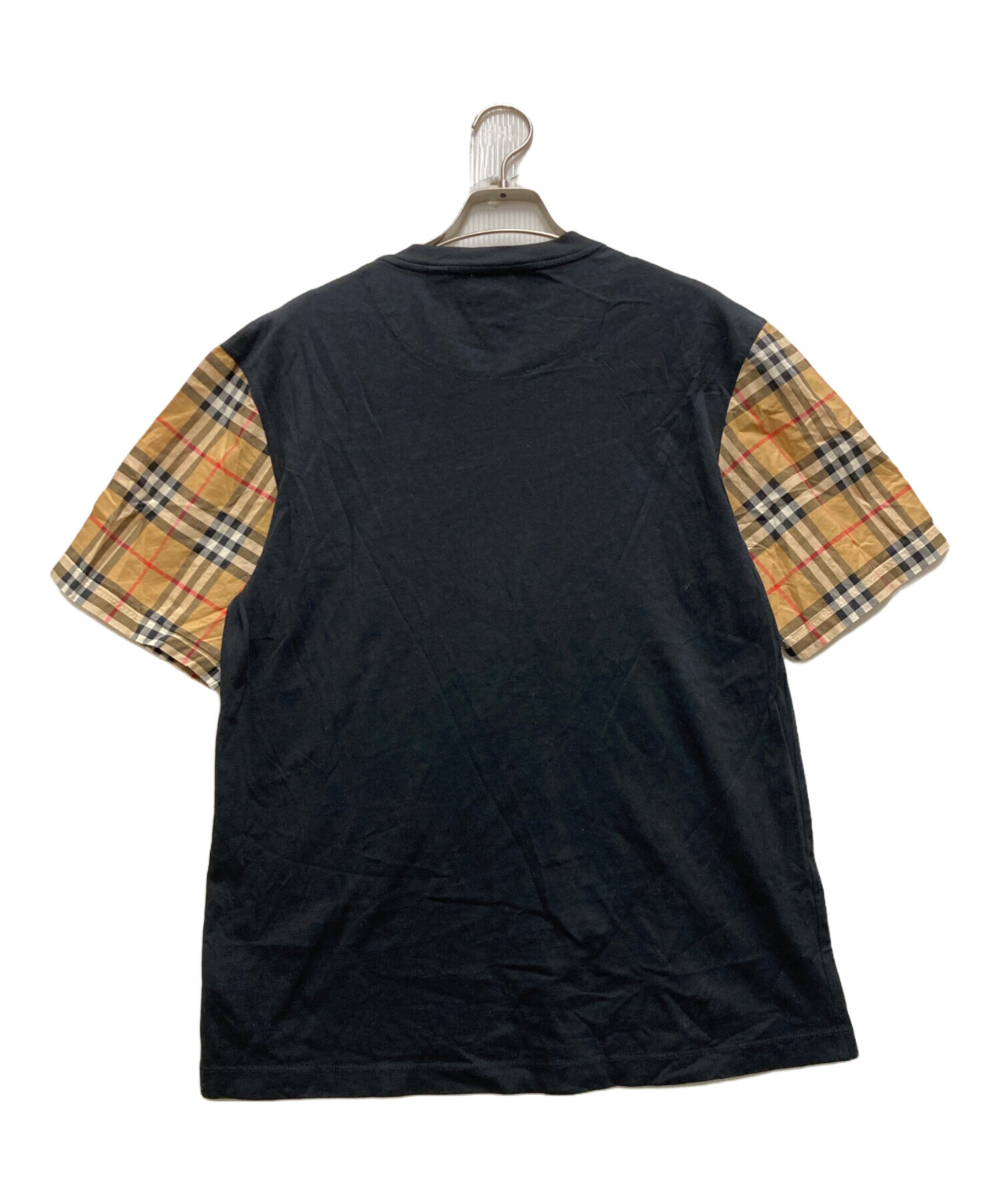中古・古着通販】BURBERRY (バーバリー) 切替ノバチェックTシャツ