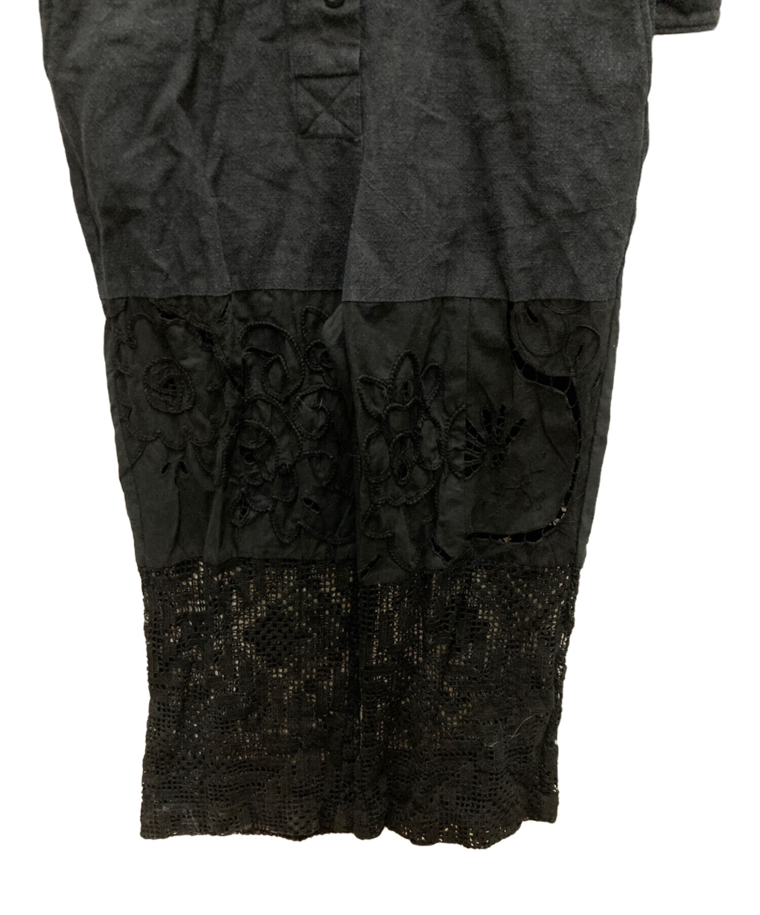 中古・古着通販】MALION VINTAGE (マリオンヴィンテージ) レース切替