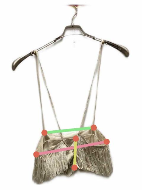 未使用 ERiKOKATORi エリコカトリ fringe silk camisole フリンジ