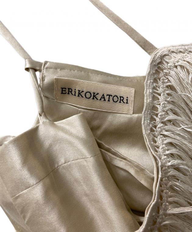 中古・古着通販】ERiKOKATORi (エリコカトリ) fringe silk camisole