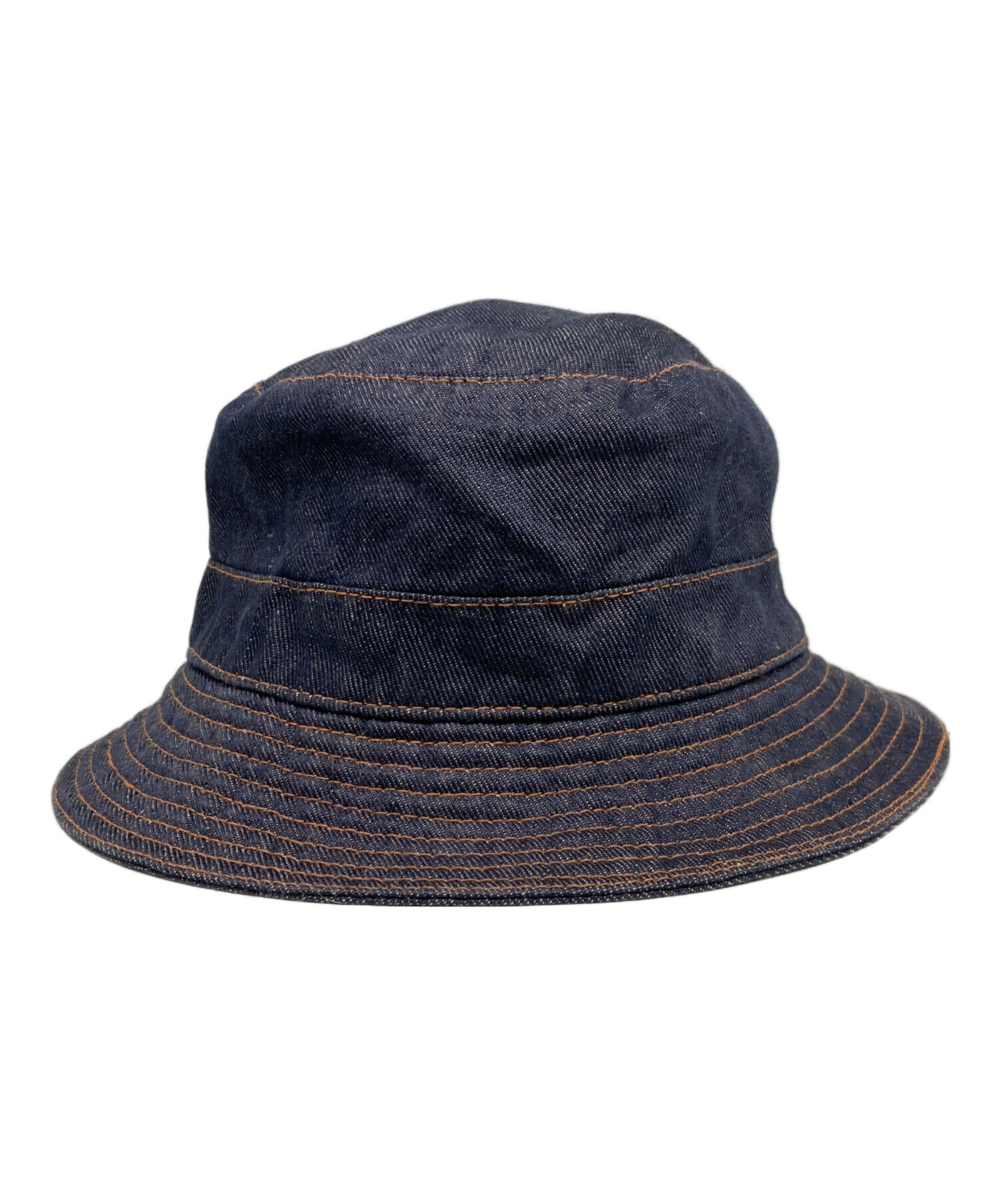 中古・古着通販】HERMES (エルメス) リネンインディゴバケットハット