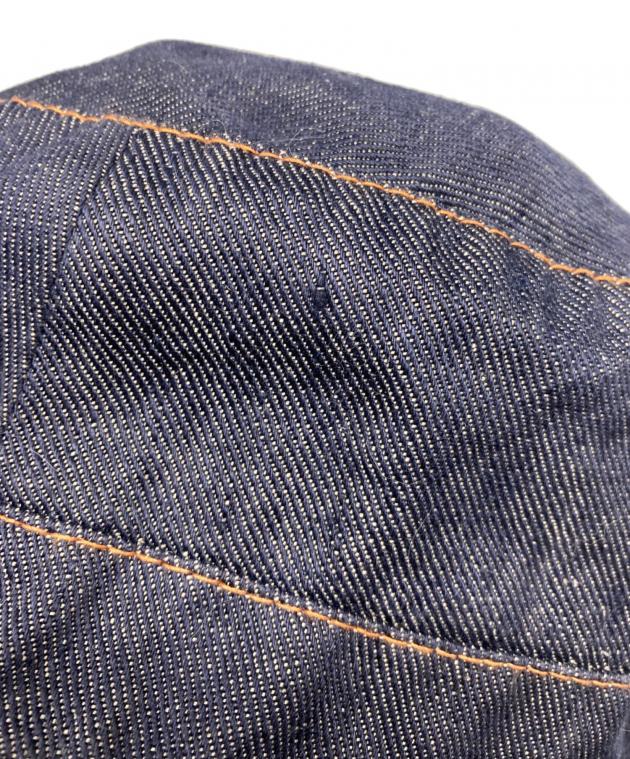 中古・古着通販】HERMES (エルメス) リネンインディゴバケットハット