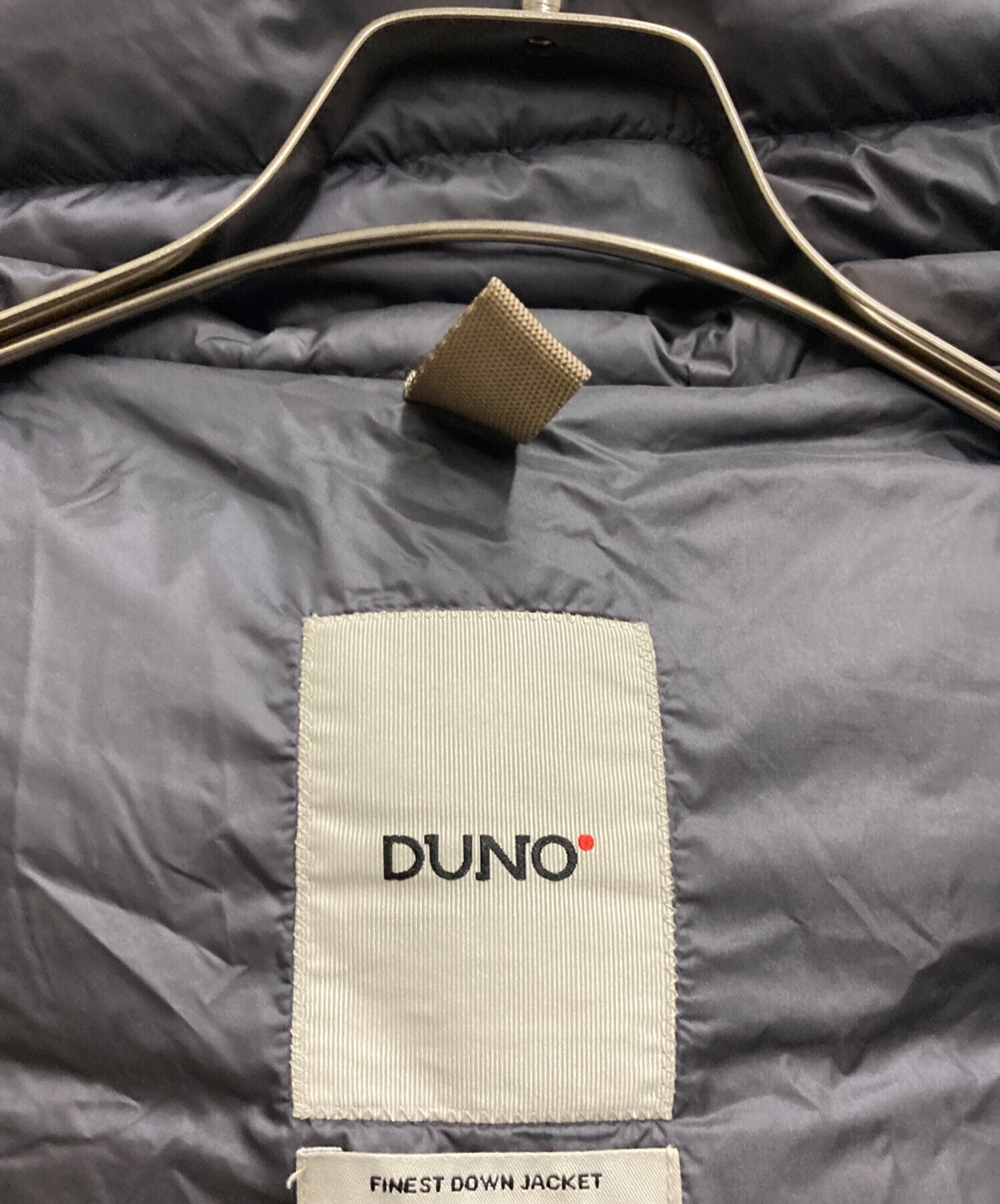 中古・古着通販】DUNO (デュノ) ウールスイッチダウンコート ネイビー