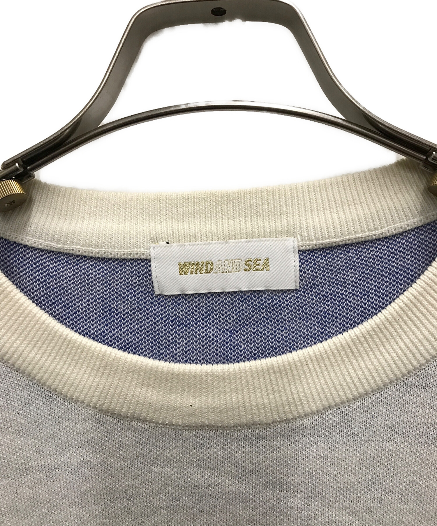 中古・古着通販】WIND AND SEA (ウィンダンシー) シルクコットンニット