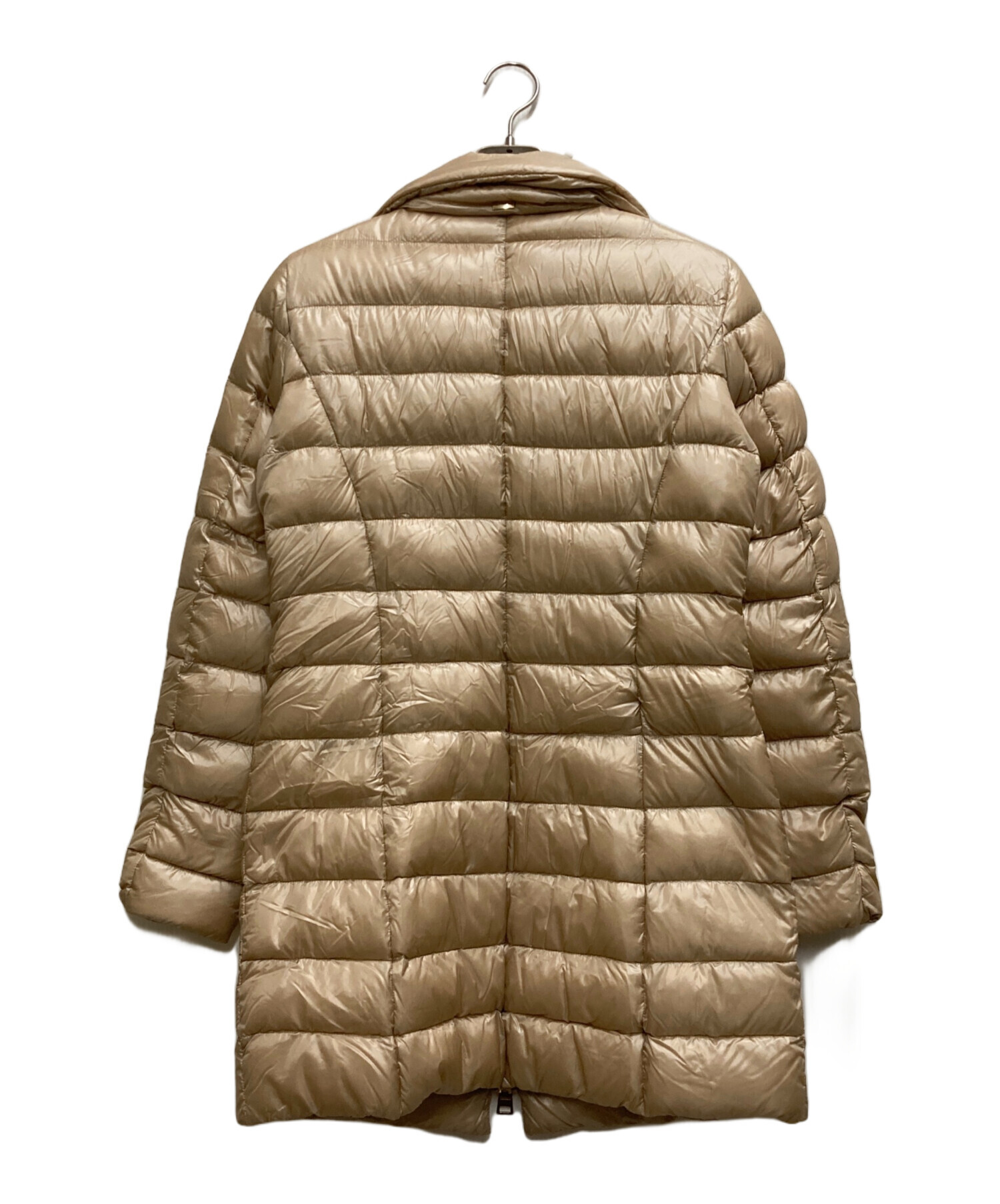 中古・古着通販】HERNO (ヘルノ) ダウンコート ベージュ サイズ:44