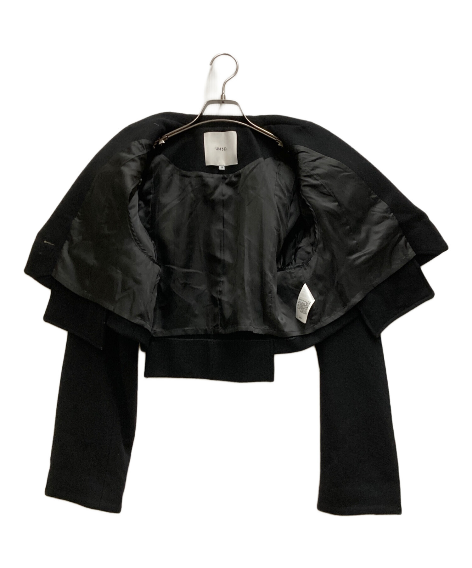 中古・古着通販】UN3D. (アンスリード) レイヤードウールショート