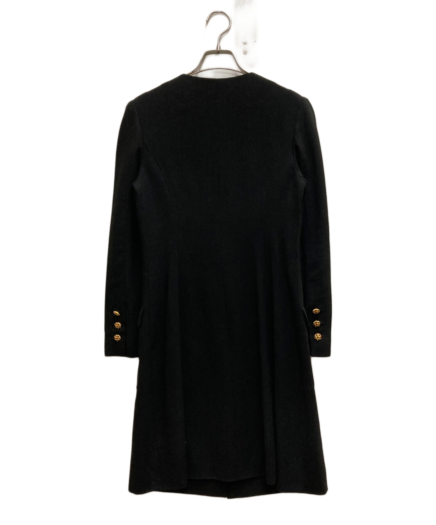 中古・古着通販】CHANEL (シャネル) グリポアボタンロングジャケット