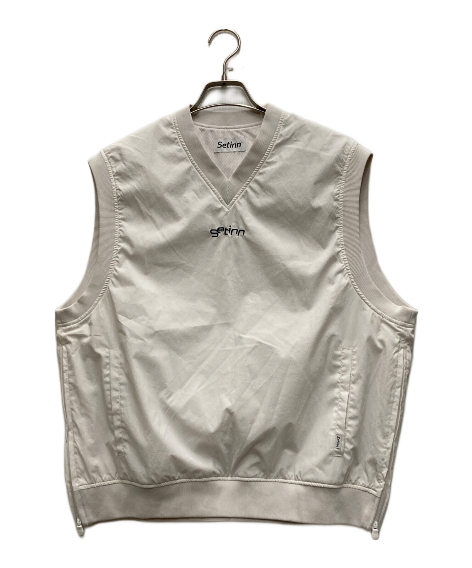 中古・古着通販】SETINN (セットイン) Trainer Vest ホワイト サイズ:M 