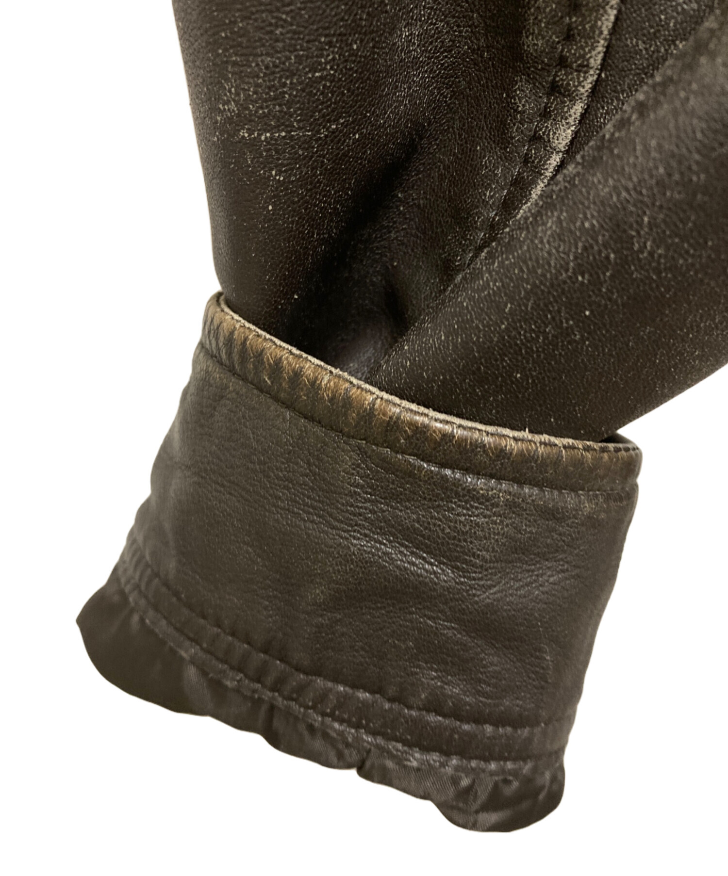 中古・古着通販】A.P.C. (アーペーセー) MOTO BLOUSON ブラウン サイズ