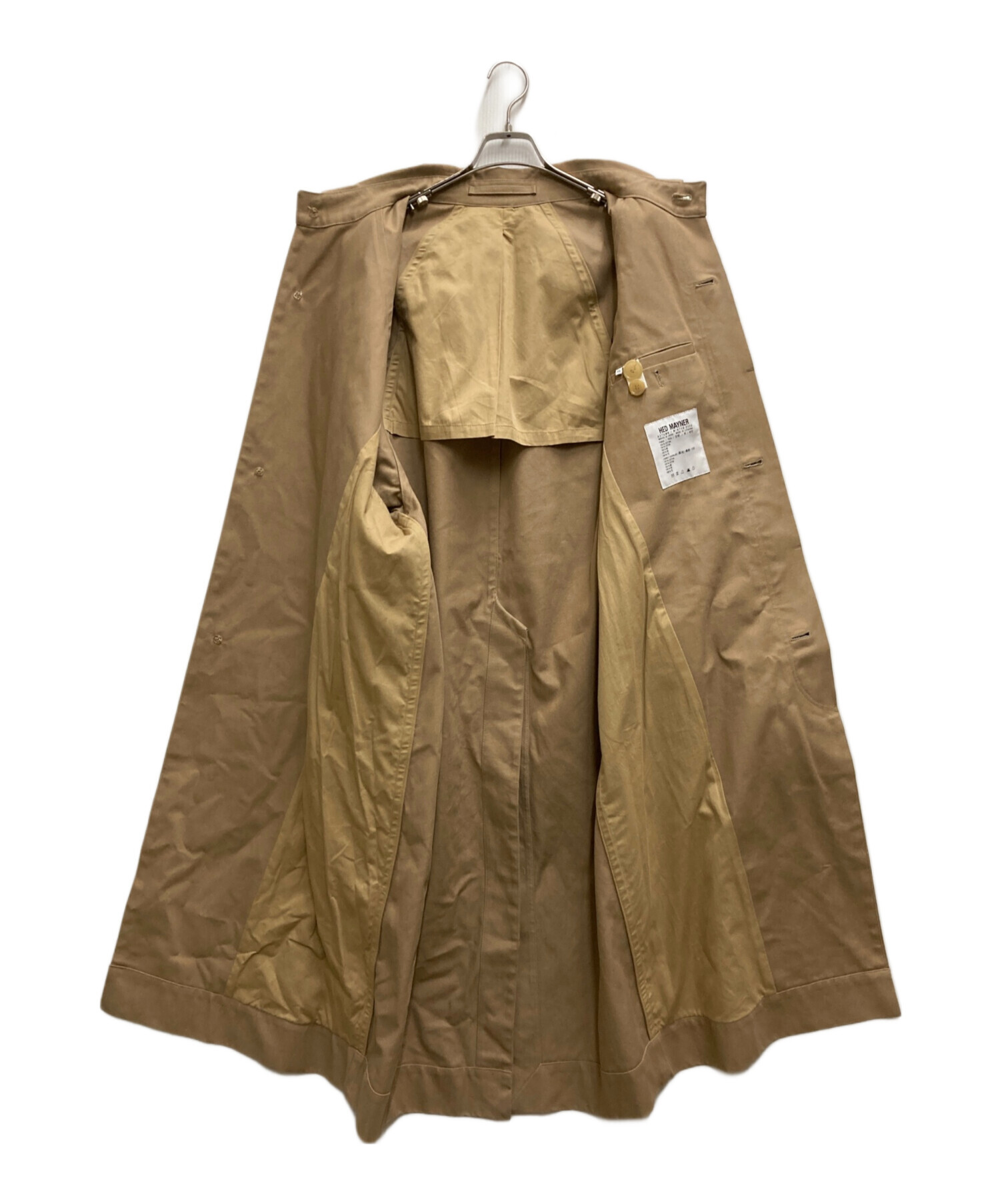 中古・古着通販】Hed Mayner (ヘド メイナー) ステンカラーコート