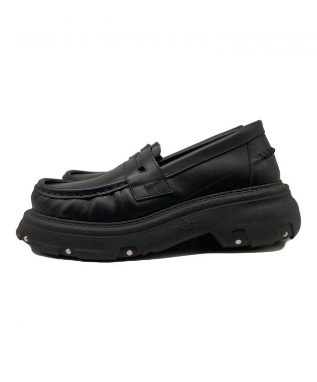 中古・古着通販】PHILEO (フィレオ) MOCASSIN LEATHER ブラック サイズ