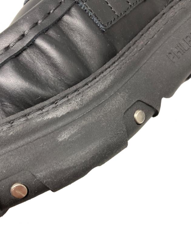 中古・古着通販】PHILEO (フィレオ) MOCASSIN LEATHER ブラック サイズ